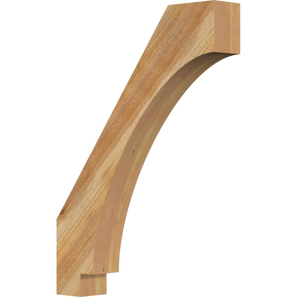 Ekena Millwork 4"W x 22"D x 30"H Imperial Rough Sawn Knee Brace, Western Red Cedar BRC04X22X30IMP00RWR - main
